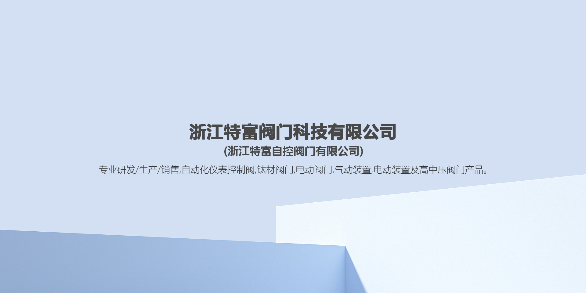 浙江特富阀门科技有限公司